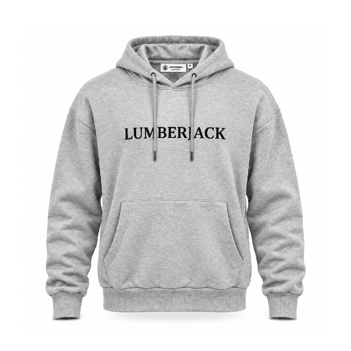 LUMBERJACK HORIZONTAL PAFF LOGO HOODIE GREY