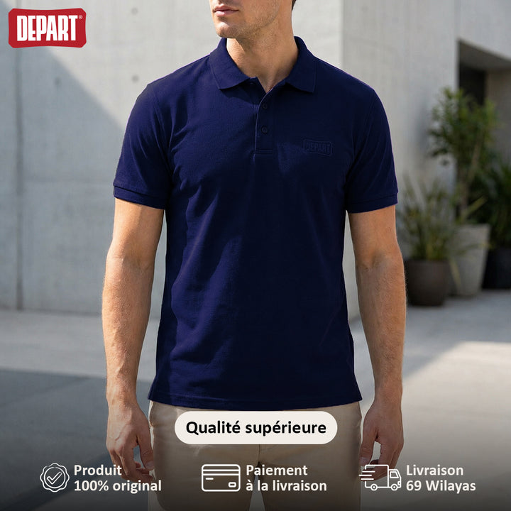 DEPART POLO MEN BLEU