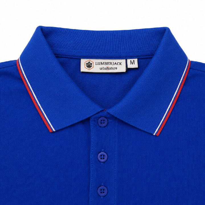 LUMBERJACK POLO SELECT MINI LOGO NAVY