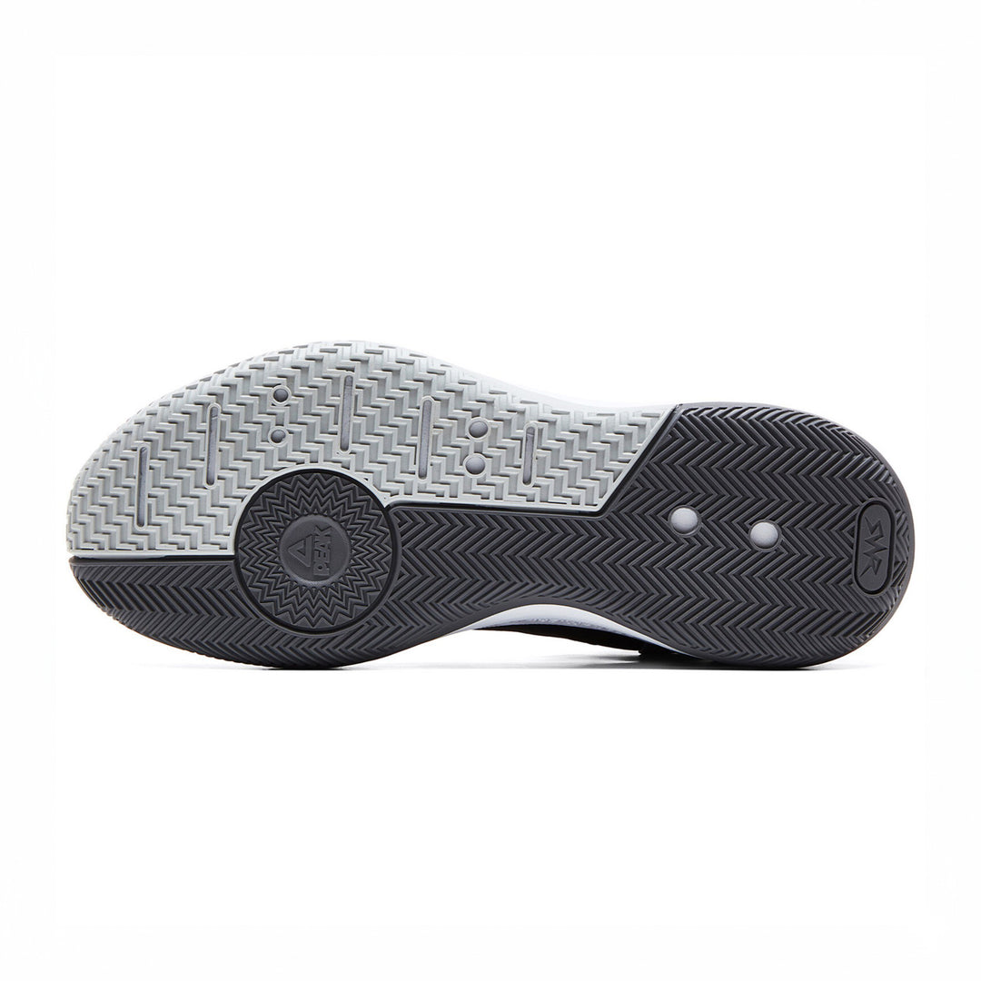 Peak Taichi Basketball Match Shoes-Black/White