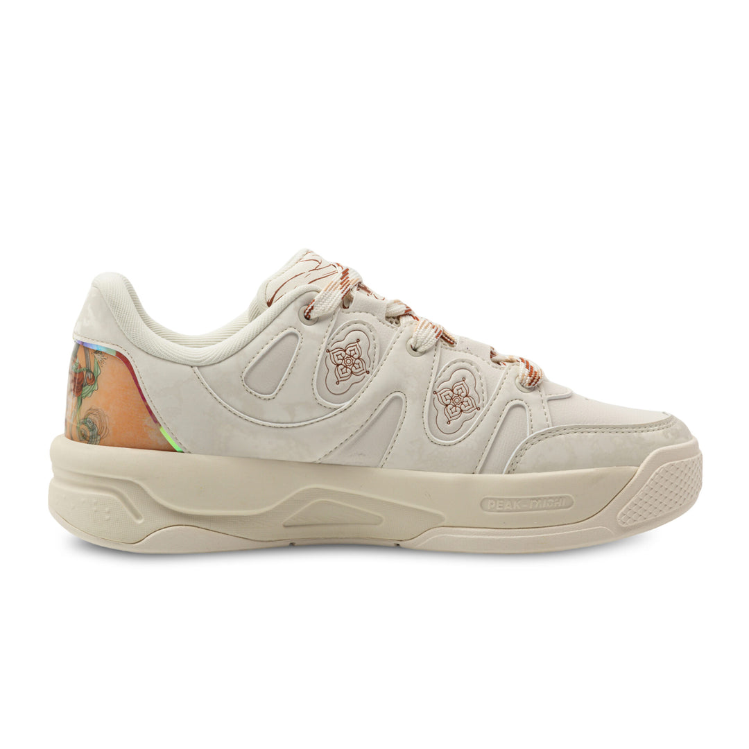 Peak Taichi Casual Shoes Canvas White