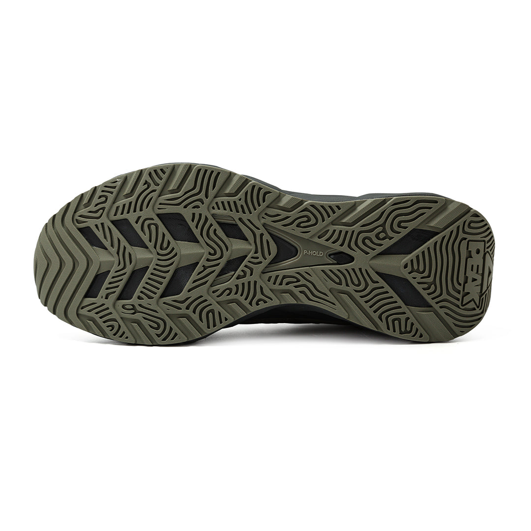 Peak Taichi Running Shoes Ash Green