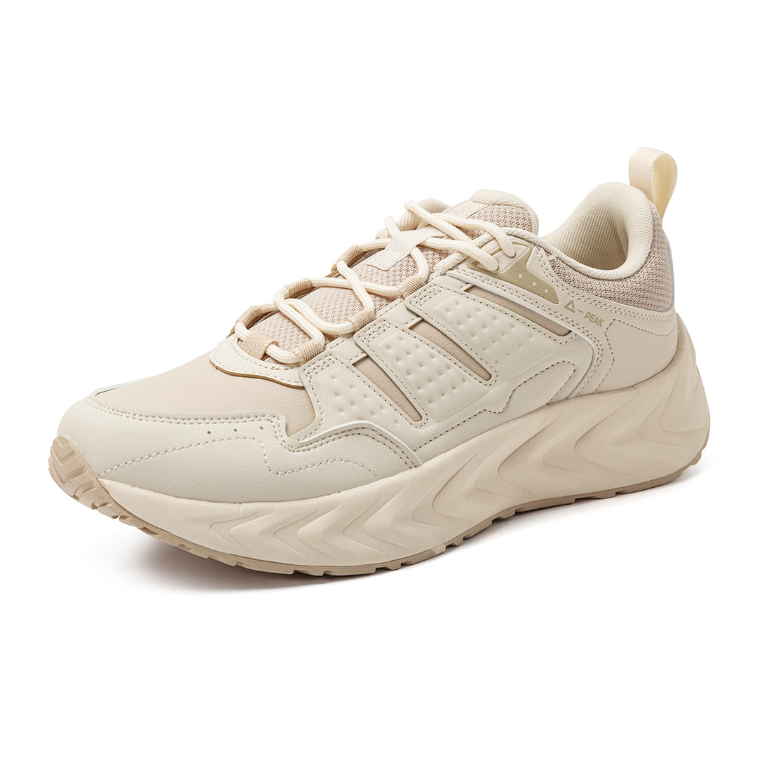 Peak Taichi Running Shoes Lt.Khaki