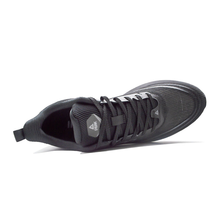 Chaussure running homme PEAK Taichi Training noire - vue de dessus
