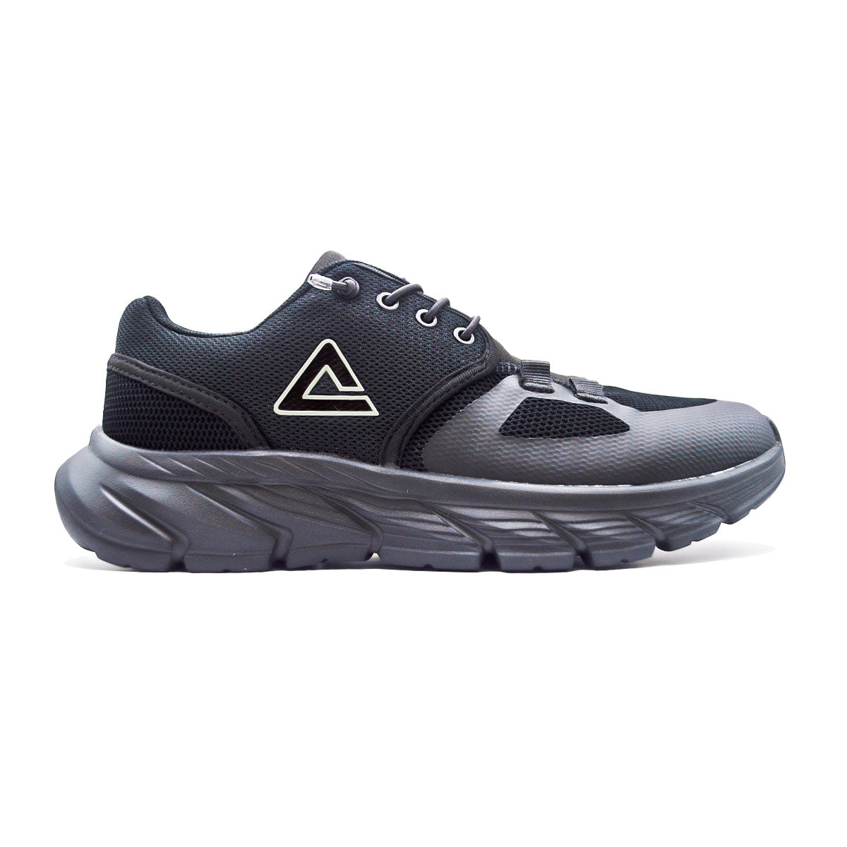 Peak Ultra Light Running Shoes-Black