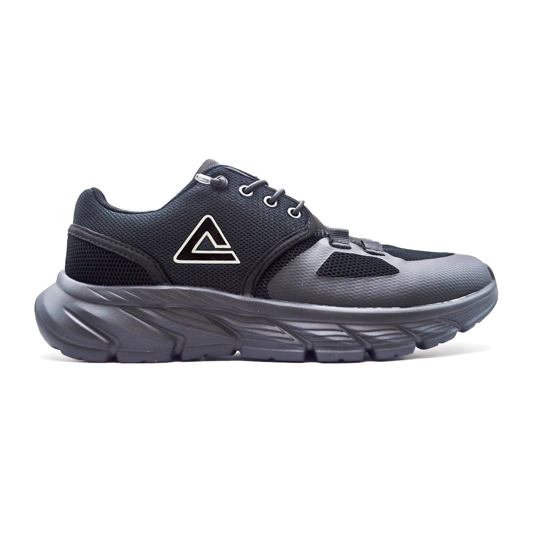 Chaussure casual femme PEAK Ultra Light noire - vue latérale