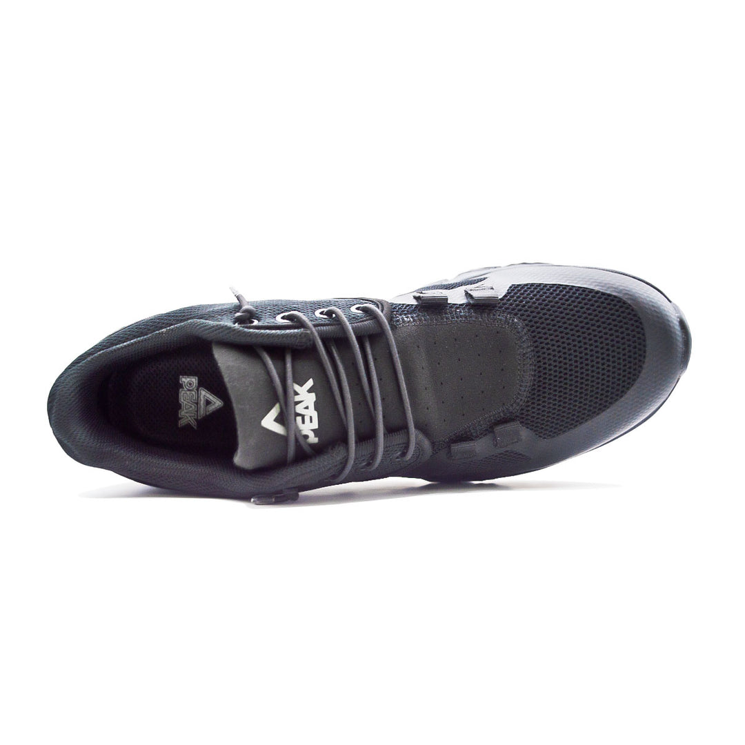 Chaussure casual femme PEAK Ultra Light noire - vue de dessus
