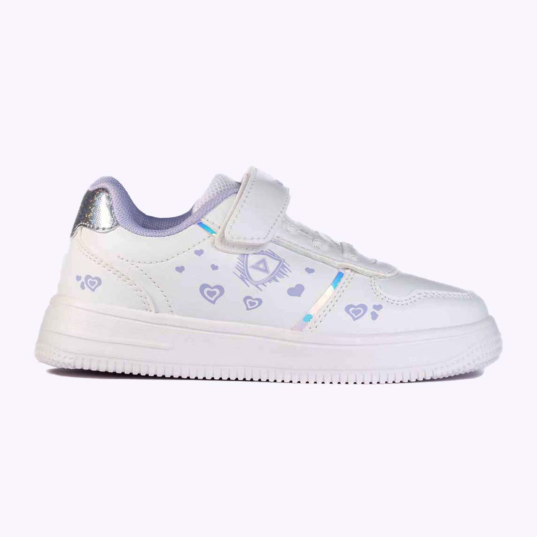 Peak Kids Casual Shoes White