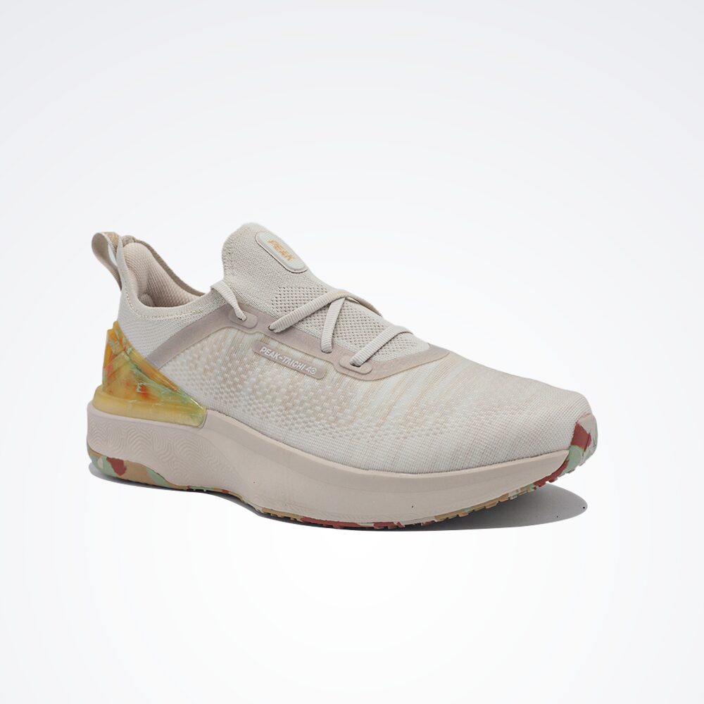 Peak Taichi 4.0 Running Shoes Ivory Yellow