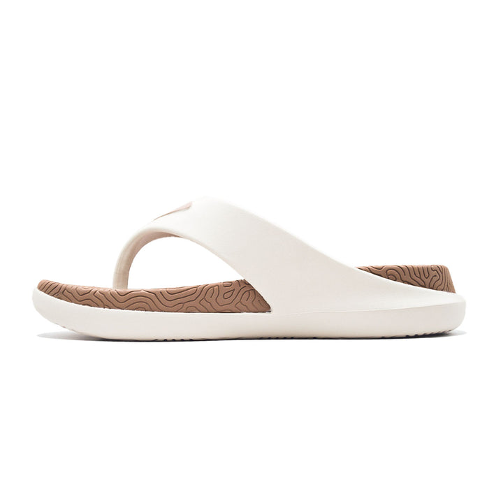 Claquette homme PEAK Taichi marron toffee - vue intérieure
