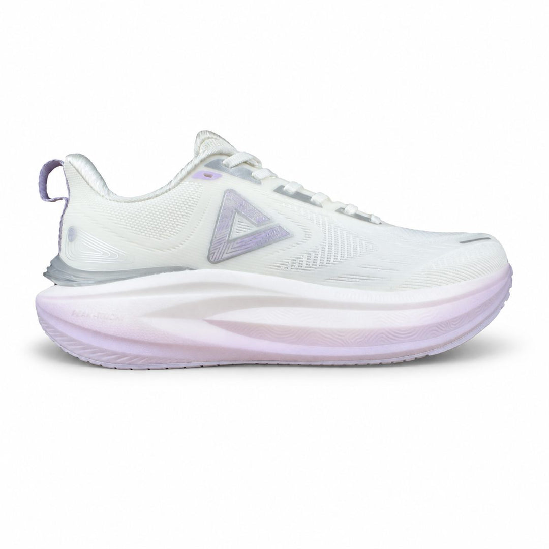 Peak Taichi Cushion Running Shoes White/Purple