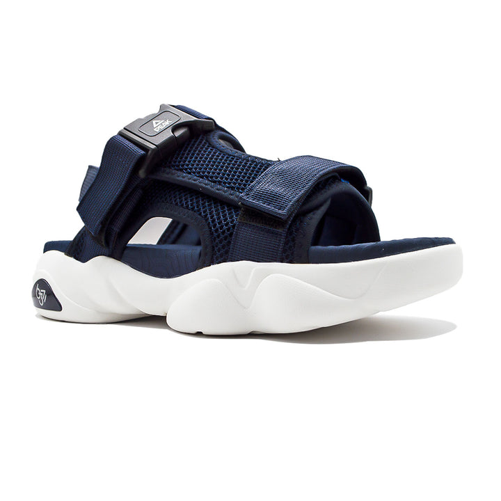 Sandale homme PEAK Taichi bleu marine blanc lait - vue arrière