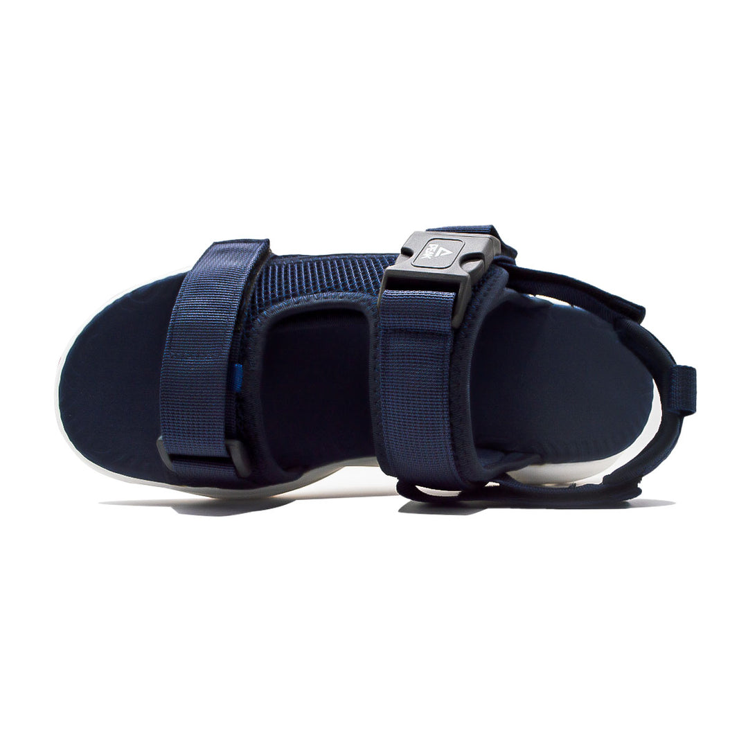 Sandale homme PEAK Taichi bleu marine blanc lait - vue de dessus