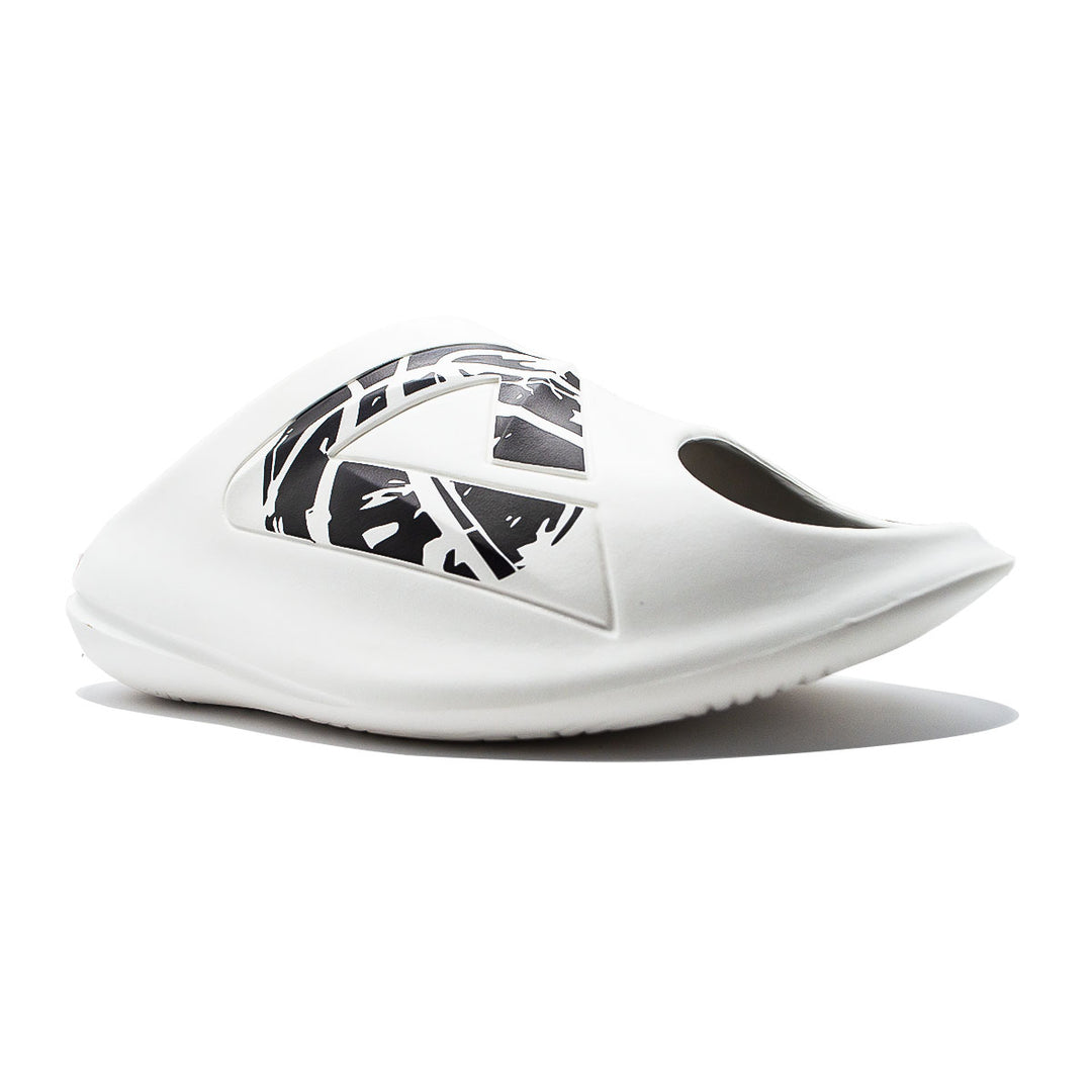 Claquette homme PEAK Taichi Sports blanc noir - vue arrière