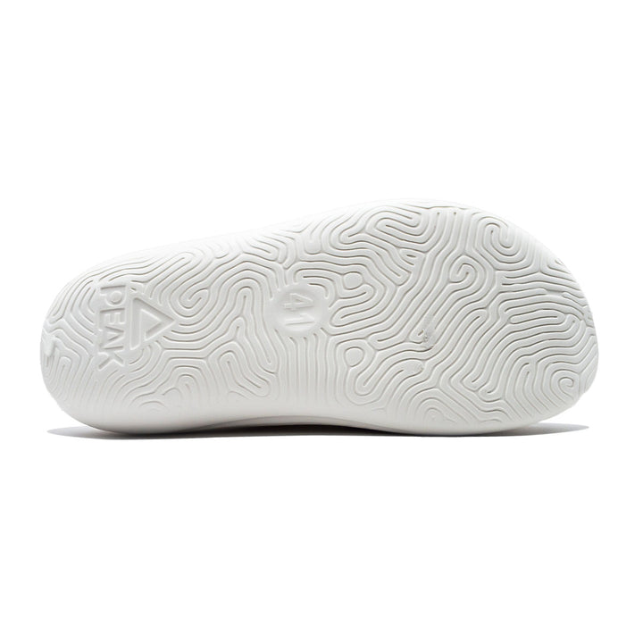 Semelle de la claquette PEAK Taichi Sports blanc noir homme