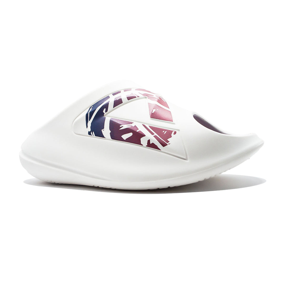Claquette homme PEAK Taichi Sports blanc violet - vue arrière