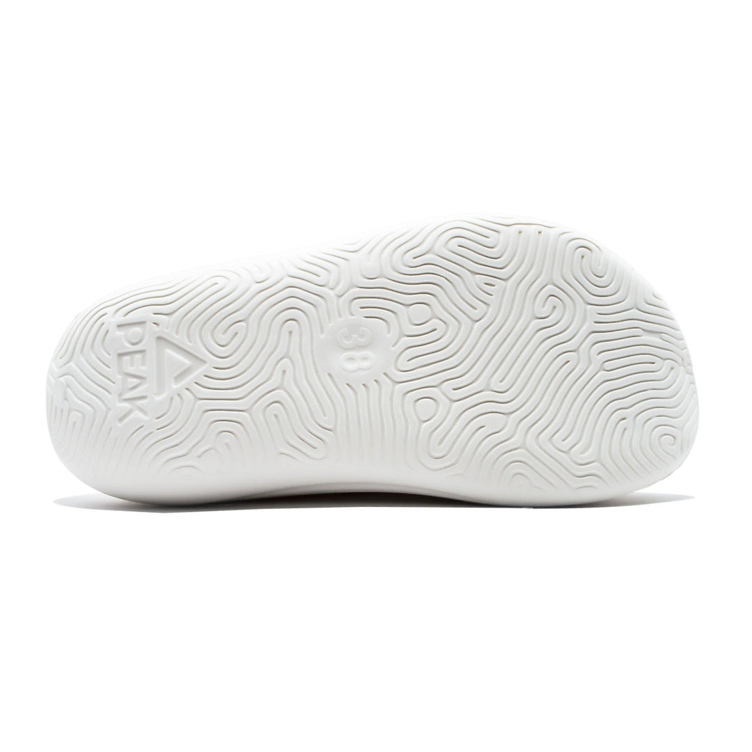 Semelle de la claquette PEAK Taichi Sports blanc violet homme