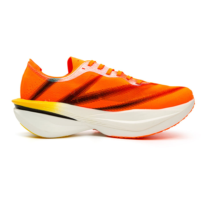 Chaussure running homme PEAK UP30 Pro orange fluorescent - vue de dessus