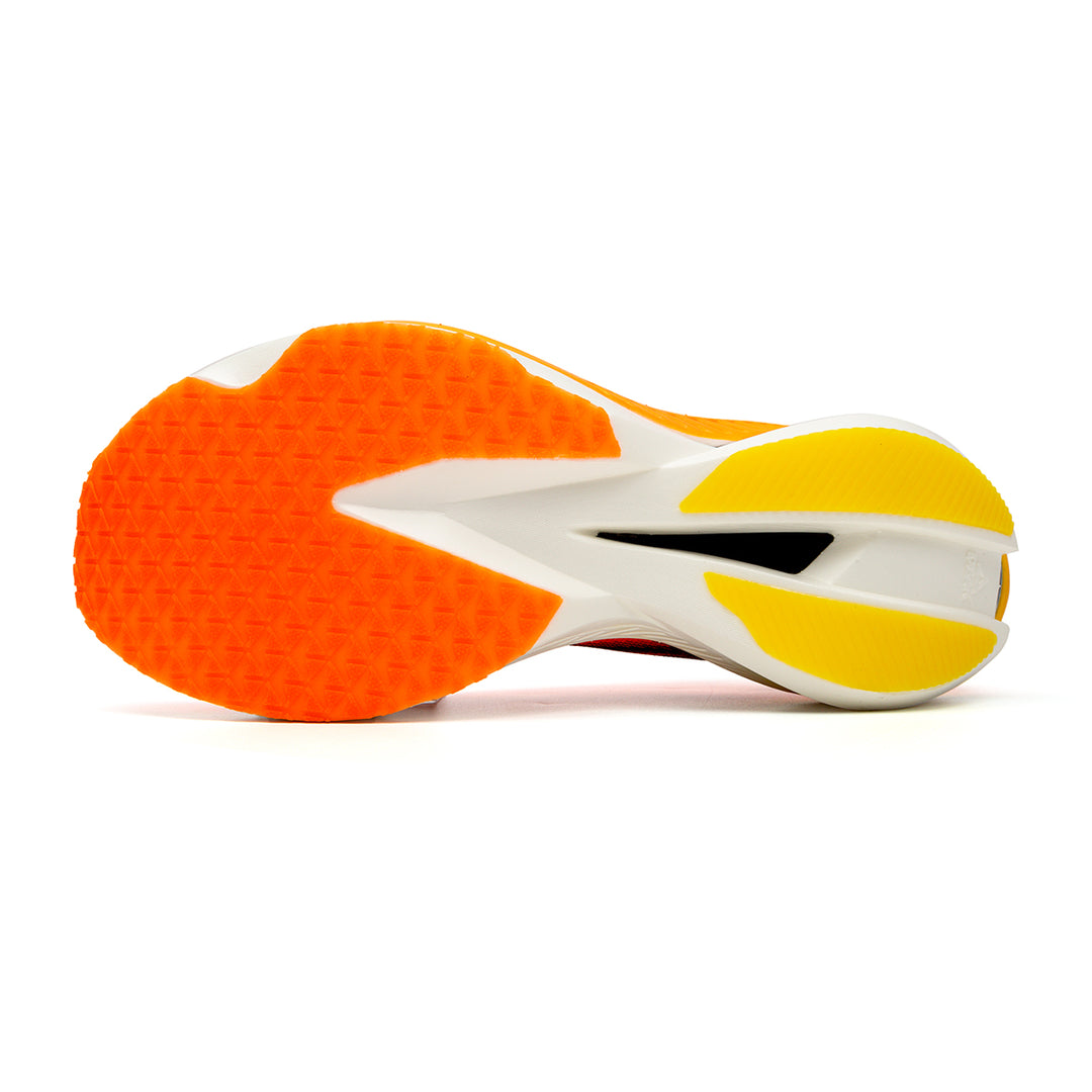 Profil de la chaussure PEAK UP30 Pro orange fluorescent homme