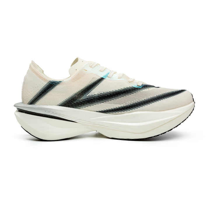 Chaussure running homme PEAK UP30 Pro blanc noir - vue de dessus