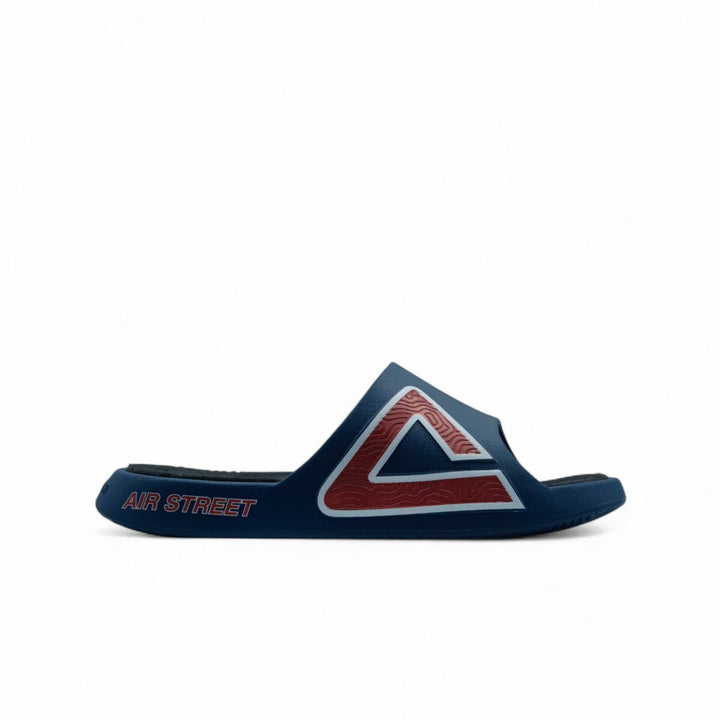 Claquette homme PEAK Taichi bleu marine noir - vue latérale