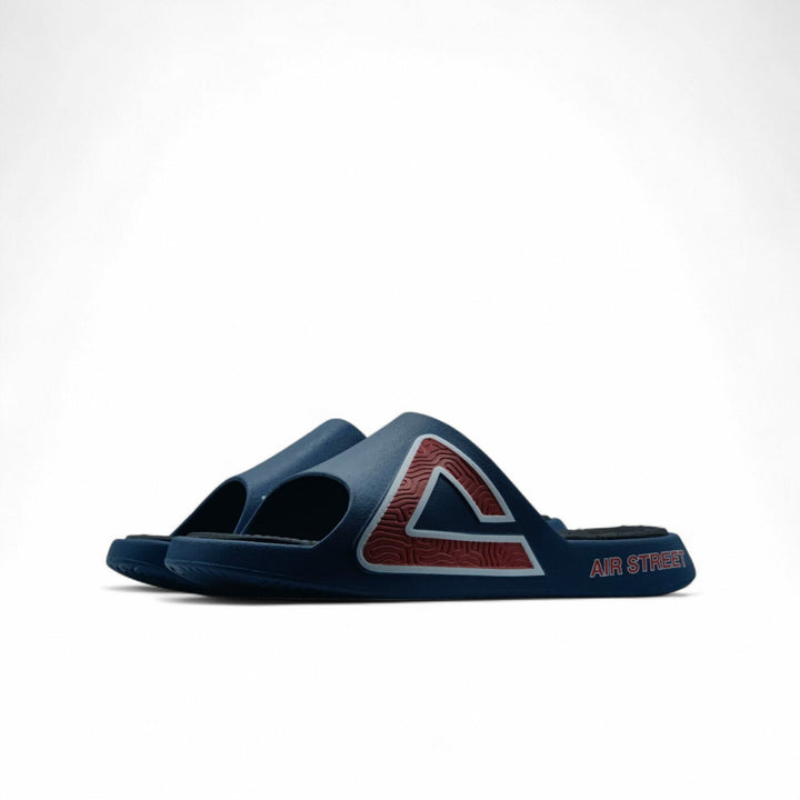 Claquette homme PEAK Taichi bleu marine noir - vue arrière