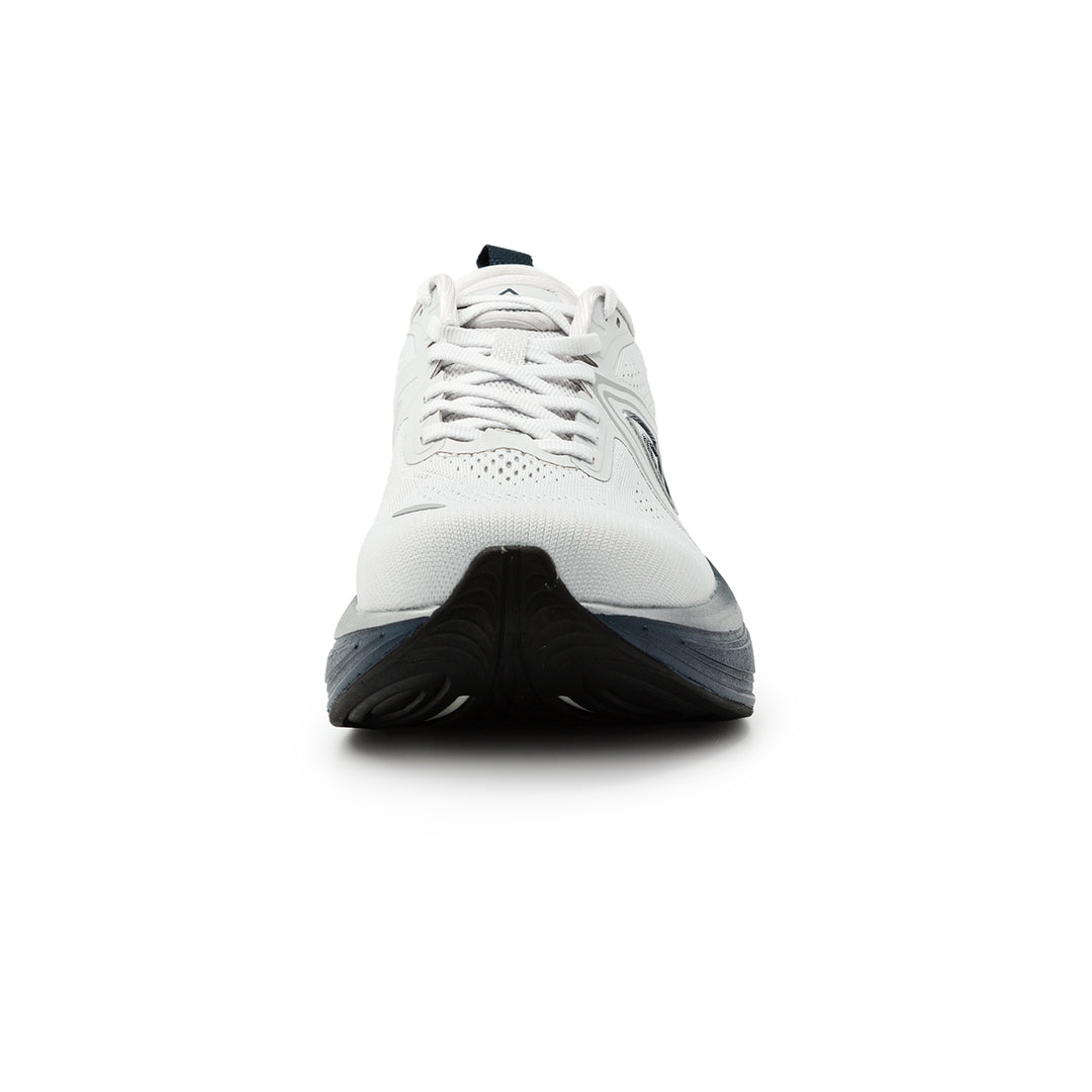 Chaussure running homme PEAK Turbo 2.0 gris clair bleu marine - vue arrière