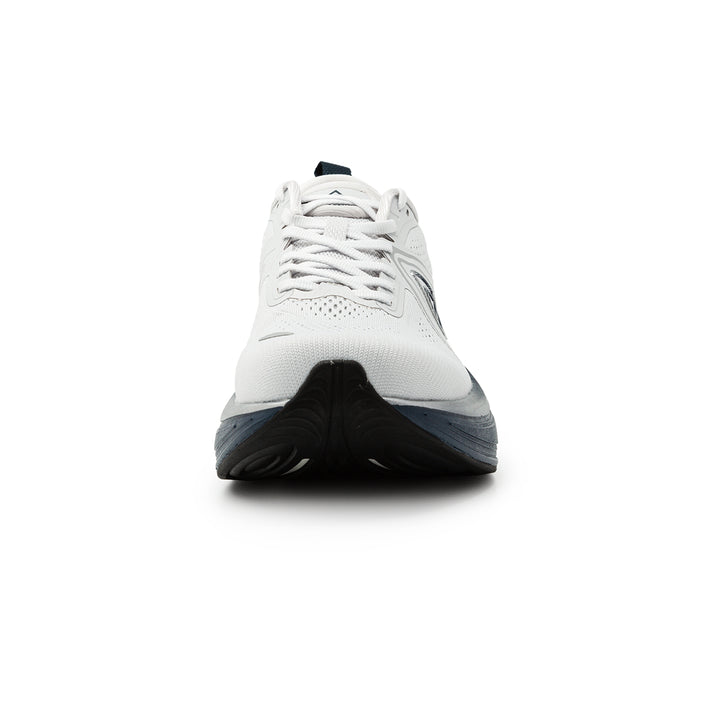 Chaussure running homme PEAK Turbo 2.0 gris clair bleu marine - vue arrière