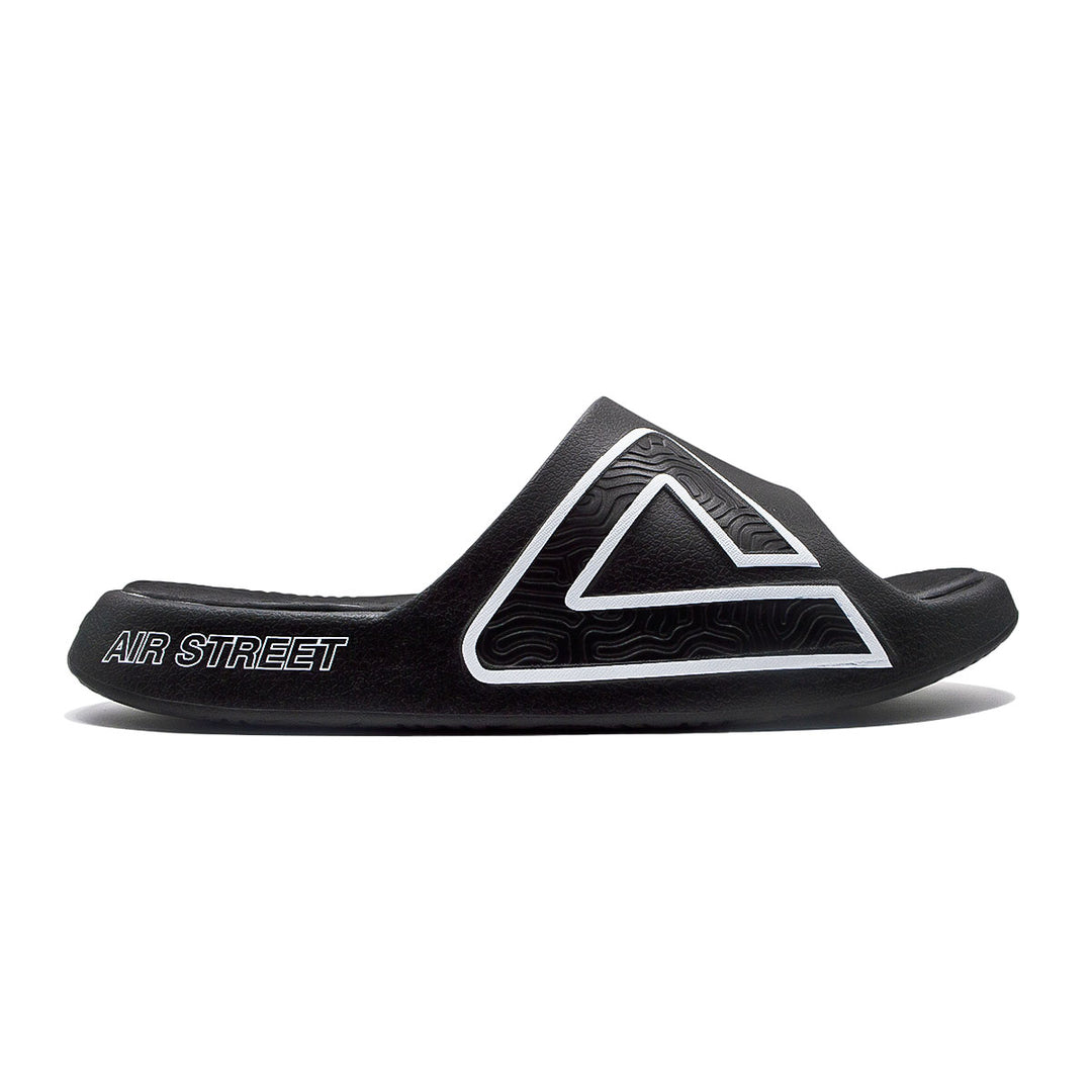 Claquette homme PEAK Taichi noire - vue latérale
