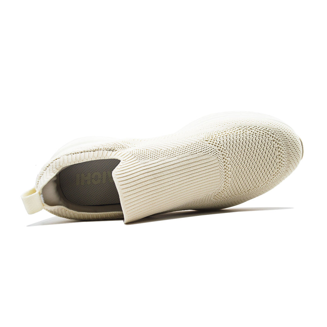 Chaussure casual homme PEAK Taichi blanc cassé - vue de dessus