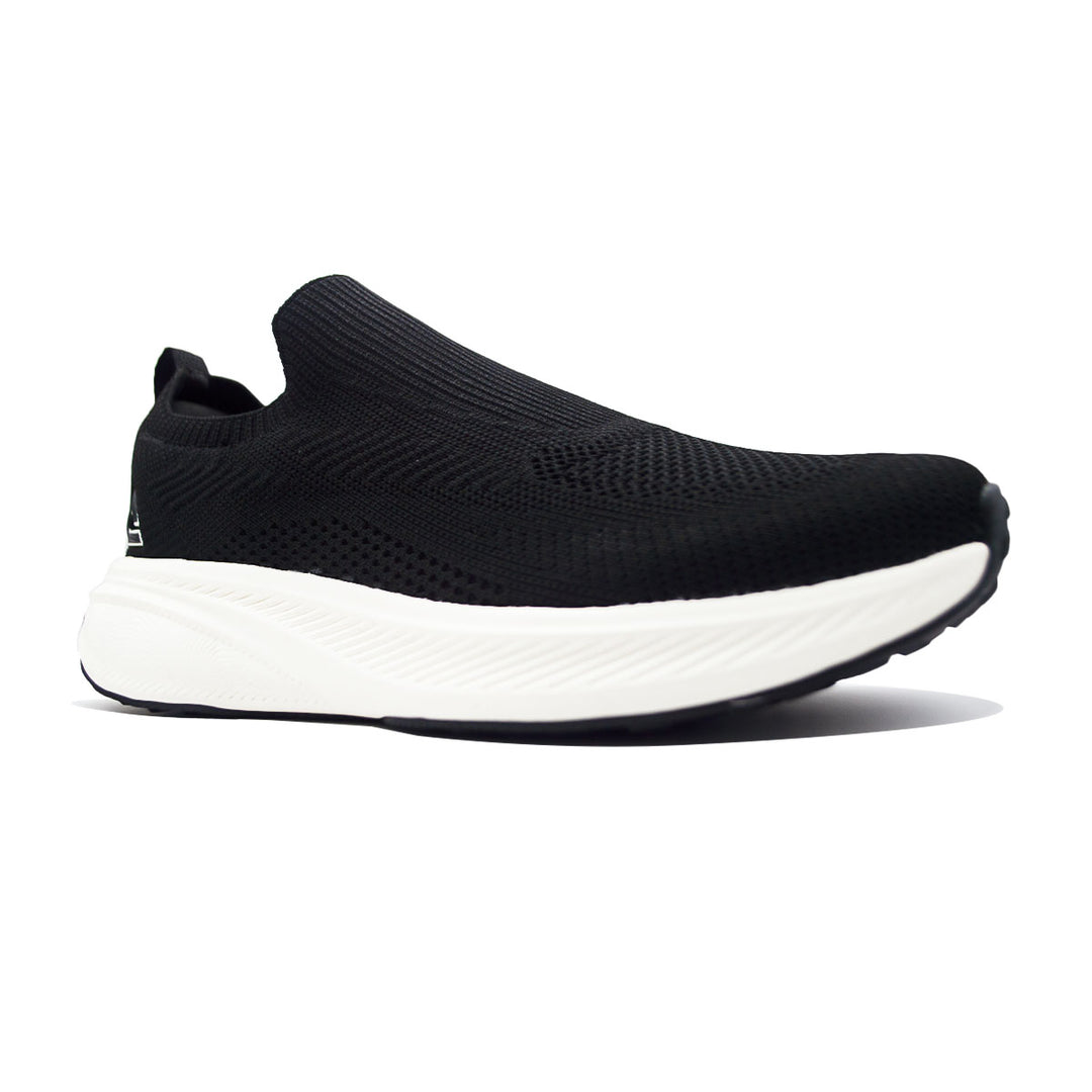 Chaussure casual homme PEAK Taichi noir blanc - vue arrière