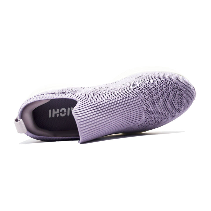Chaussure casual homme PEAK Taichi violet blanc - vue de dessus