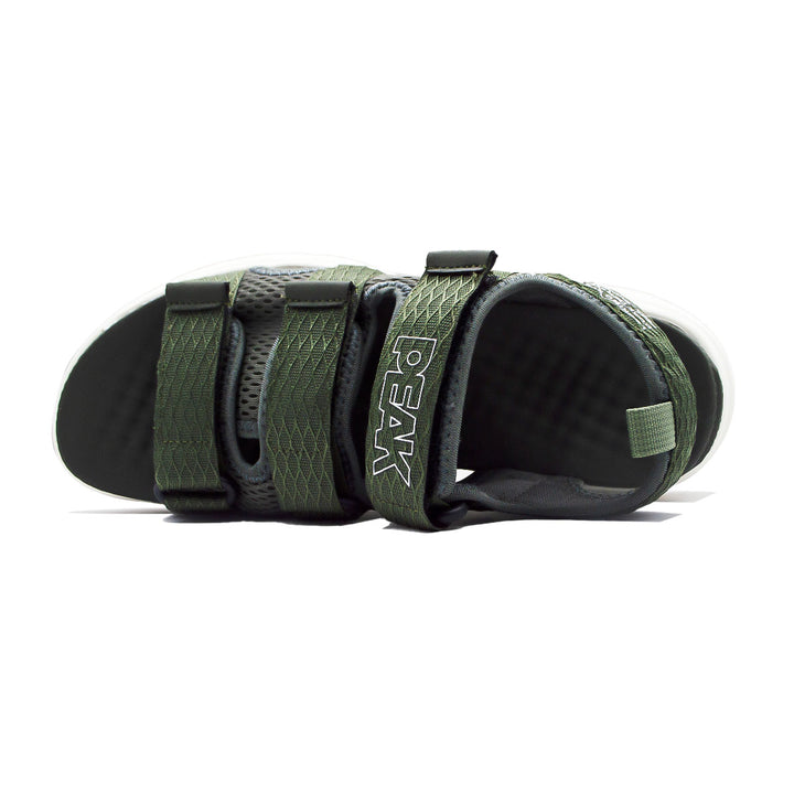 Sandale homme PEAK Taichi vert amy - vue de dessus