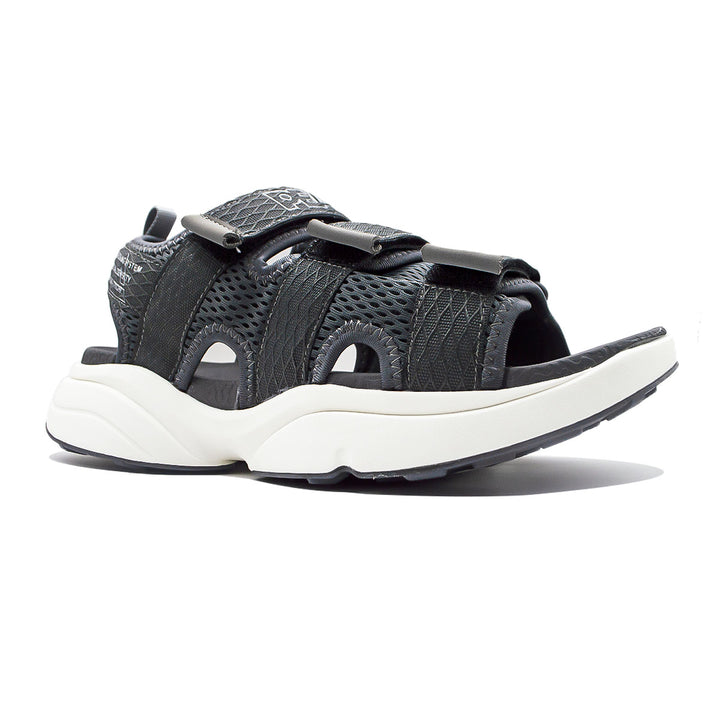 Sandale homme PEAK Taichi gris magnétique blanc lait - vue arrière