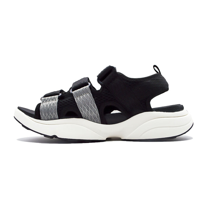 Sandale homme PEAK Taichi noir gris blanc lait - vue intérieure
