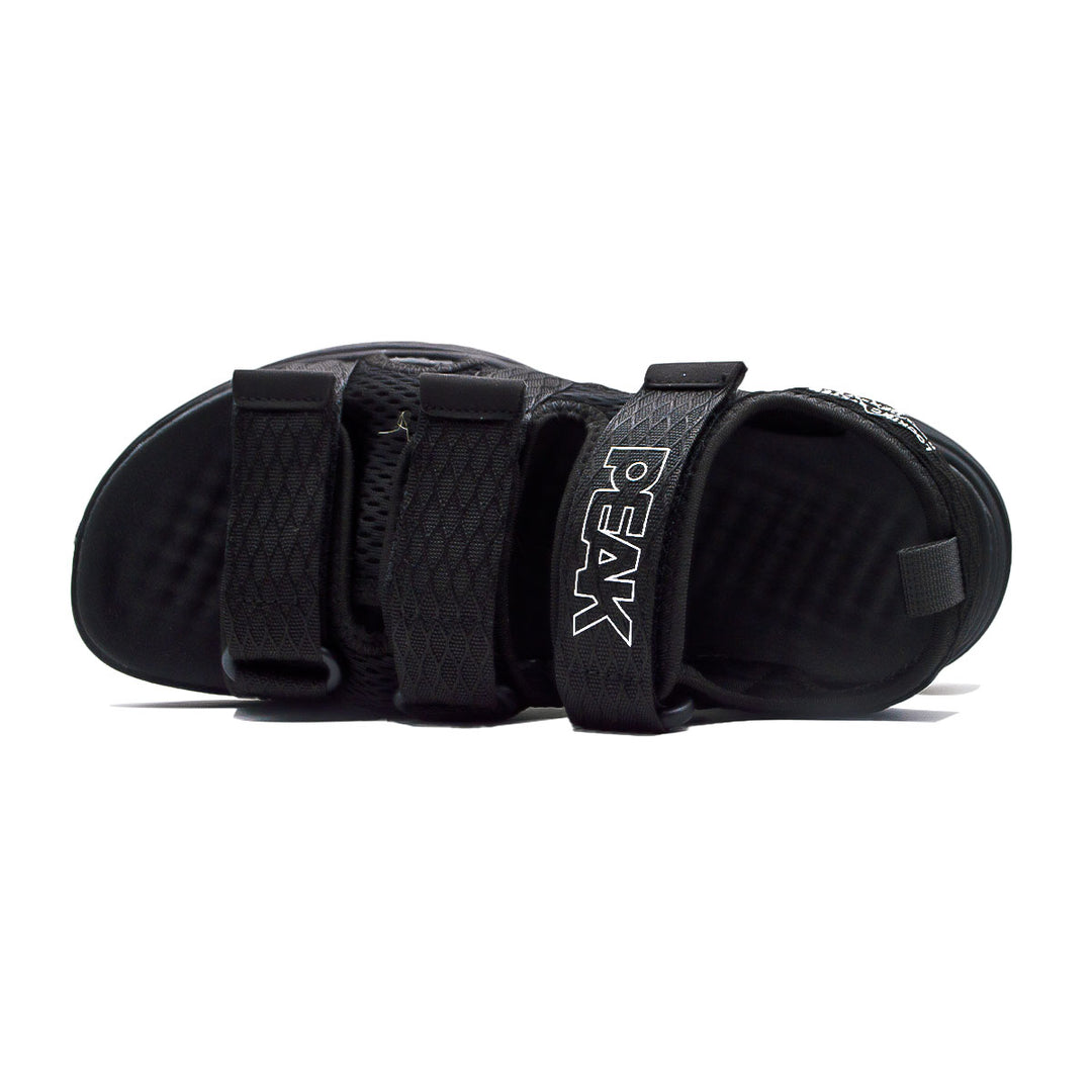 Sandale homme PEAK Taichi noire - vue de dessus