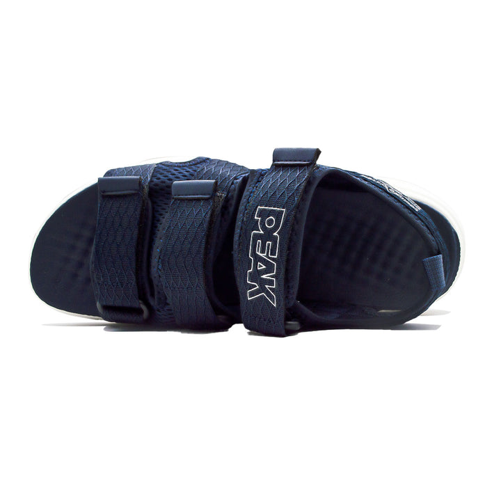 Sandale homme PEAK Taichi bleu marine blanc lait - vue de dessus