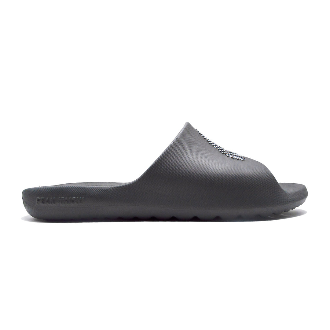 Claquette homme PEAK Taichi gris foncé gris argent - vue latérale
