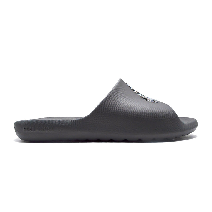 Claquette homme PEAK Taichi gris foncé gris argent - vue latérale