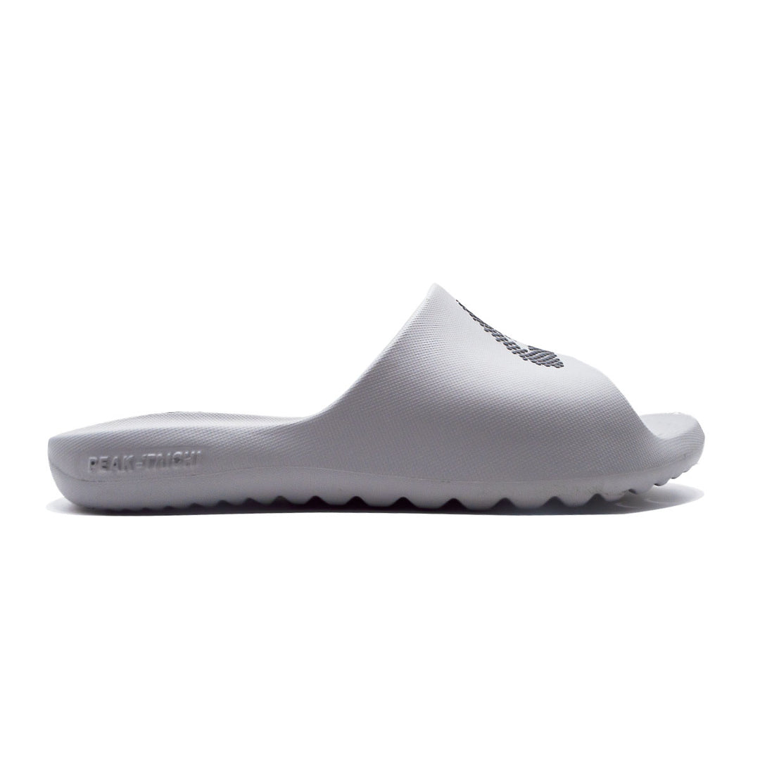 Claquette homme PEAK Taichi gris argent gris foncé - vue latérale
