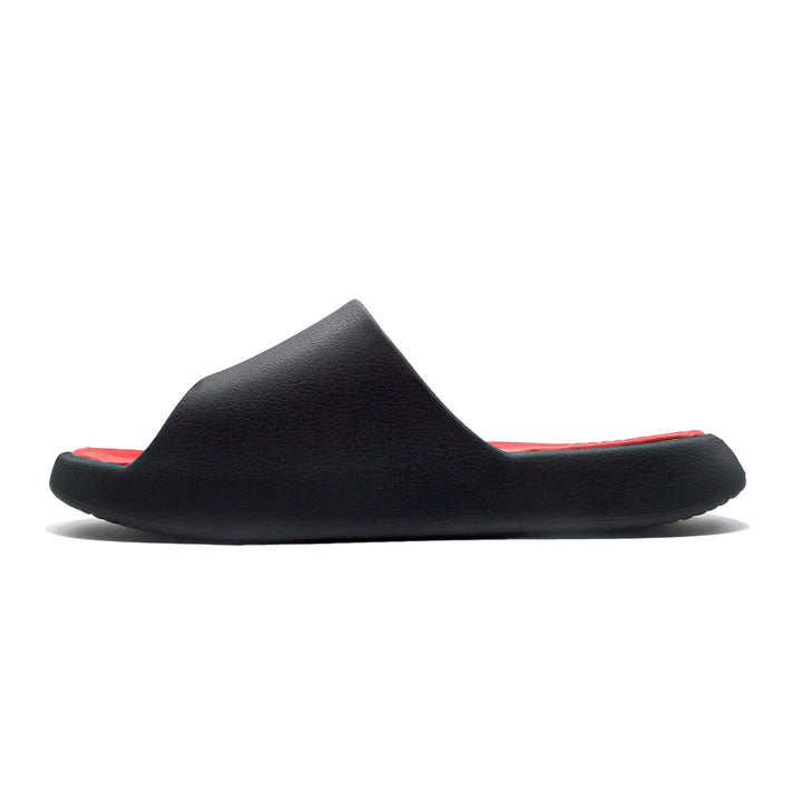 Claquette homme PEAK Taichi noir rouge - vue intérieure
