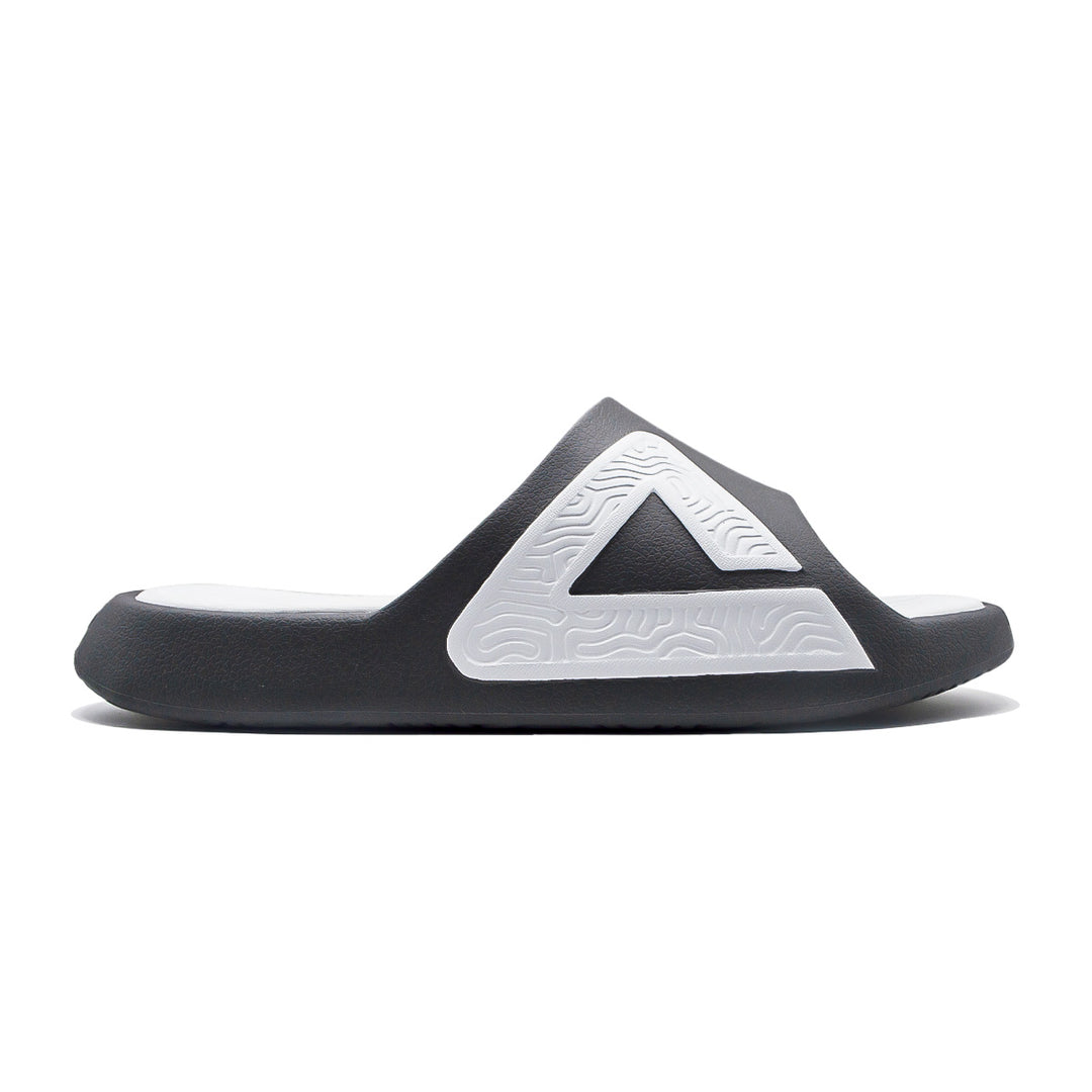 Claquette homme PEAK Taichi gris foncé gris clair - vue latérale