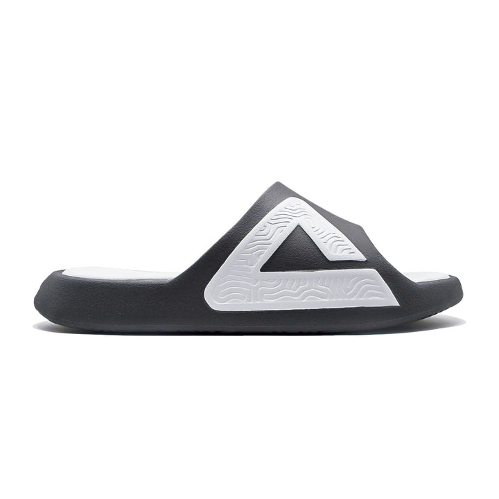 Claquette homme PEAK Taichi gris foncé gris clair - vue latérale