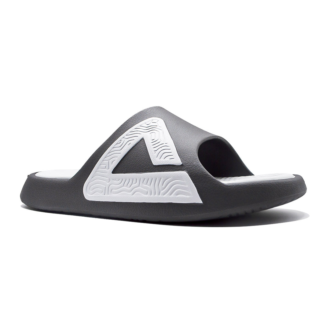 Claquette homme PEAK Taichi gris foncé gris clair - vue arrière