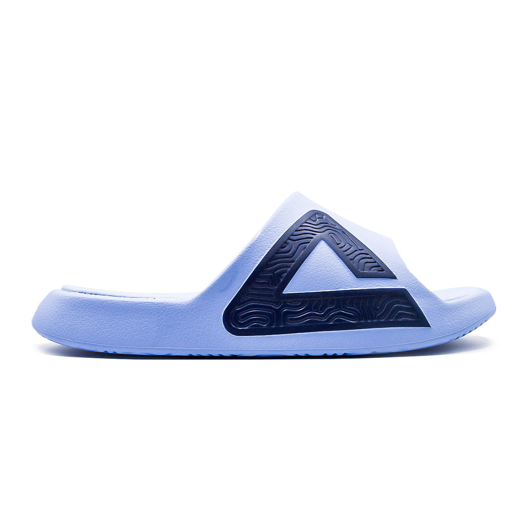 Claquette homme PEAK Taichi bleu clair bleu foncé - vue latérale