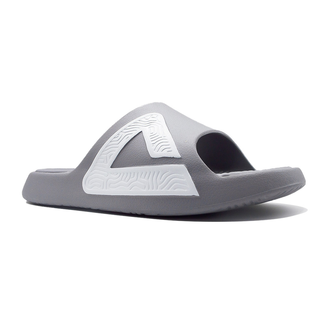 Claquette homme PEAK Taichi gris paloma gris fumé - vue arrière