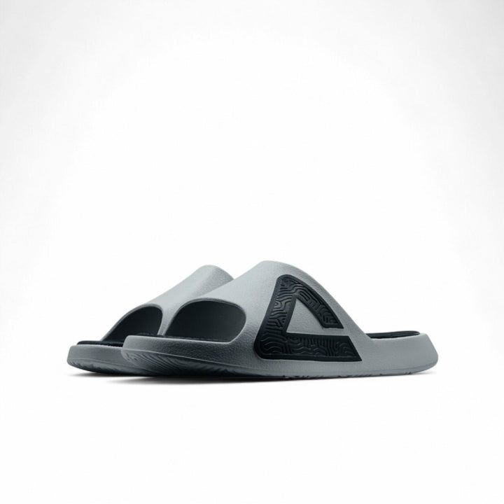 Claquette homme PEAK Taichi gris clair noir - vue arrière