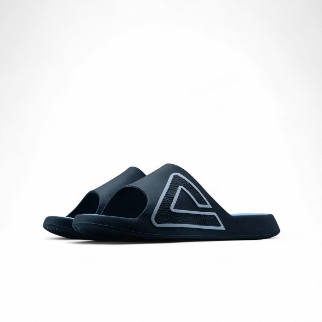 Claquette homme PEAK Taichi bleu foncé bleu clair - vue arrière