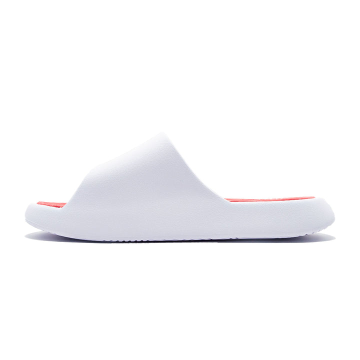Claquette homme PEAK Taichi blanc rouge - vue arrière
