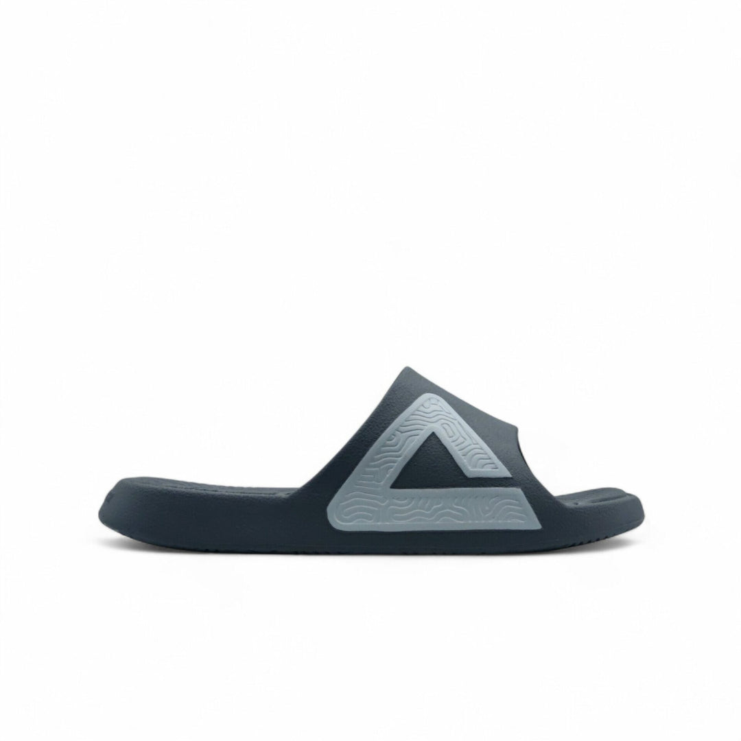 Claquette homme PEAK Taichi gris paloma gris fumé - vue latérale